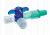 Кран 3-ходовой Дискофикс С 360° синий купить в Мытищах