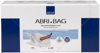 Abri-Bag Гигиенические впитывающие пакеты для судна 60x39 см купить оптом в Мытищах