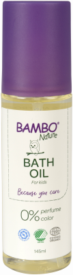 Детское масло для ванны Bambo Nature купить оптом в Мытищах