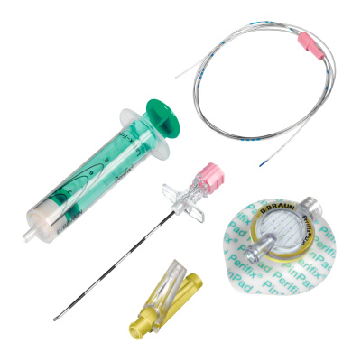 Набор для эпидуральной анестезии Перификс 420 18G/20G, фильтр, ПинПэд, шприцы, иглы  купить оптом в Мытищах