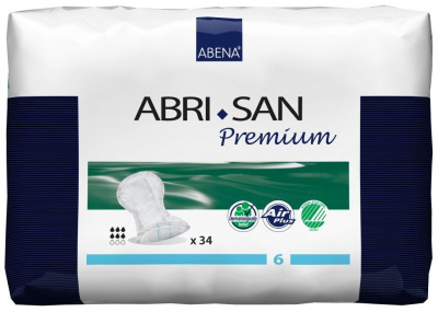 Урологические вкладыши Abri-San Premium 6, 1600 мл купить оптом в Мытищах
