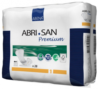 Урологические прокладки Abri-San Premium 1, 200 мл купить оптом в Мытищах

