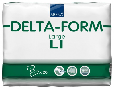 Delta-Form Подгузники для взрослых L1 купить оптом в Мытищах
